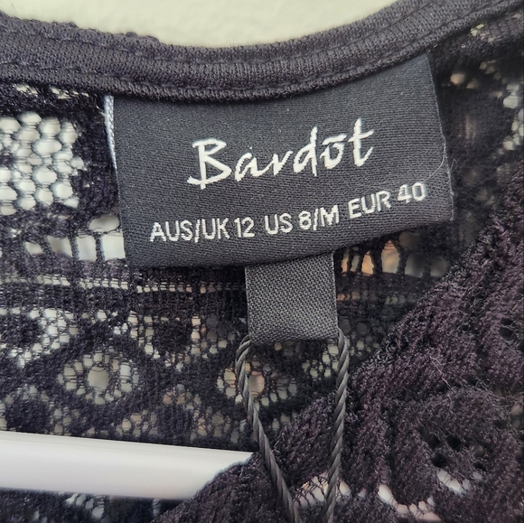 Bardot Lennie Lace Dress 8 NWT - Picture 4 of 11